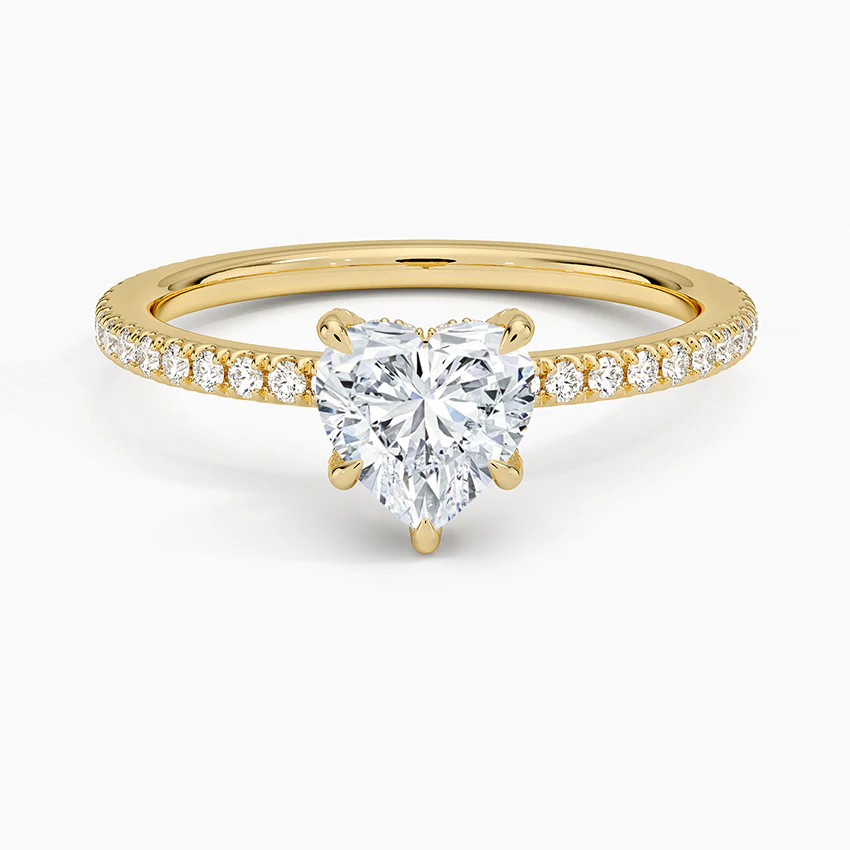 スターライト・プレリュード ハート パヴェリング｜ラボグロウンダイヤ｜GEMIKA