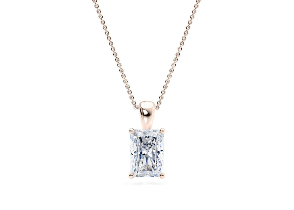 ルミナ・グレース レディエントカット ソリティアペンダント｜ラボグロウンダイヤ｜GEMIKA